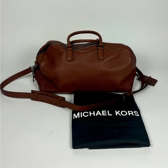 Michael Kors Brown Duffle Bag - Picture 2 of 12
